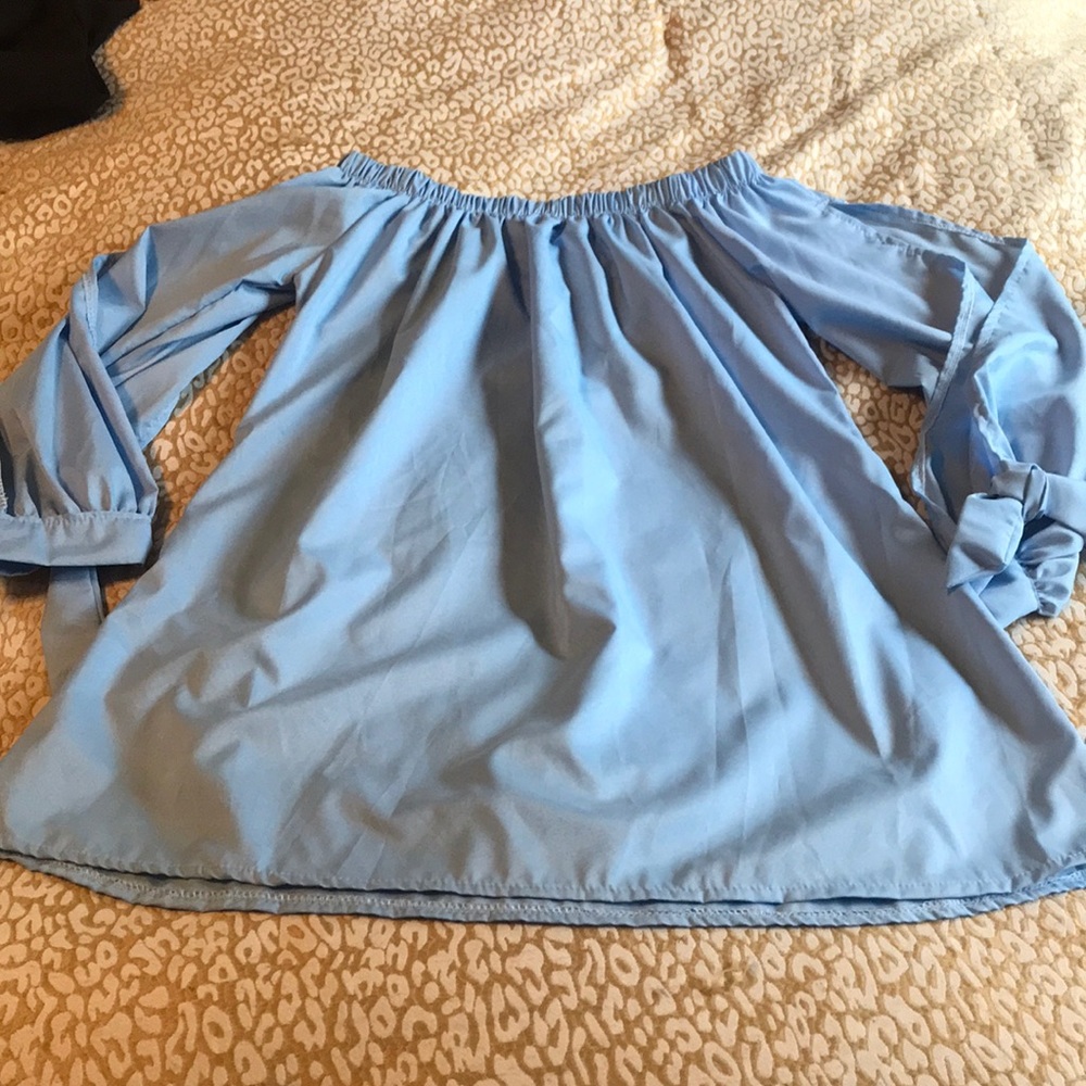Off the shoulder blouse